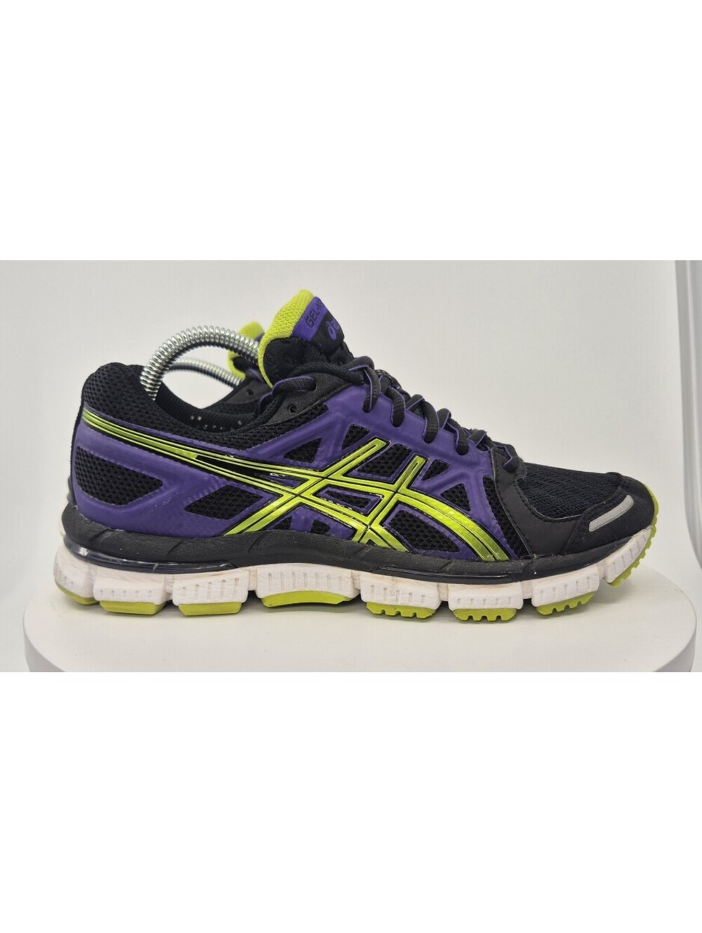 Asics Gel Neo 33 T272N Shoes Womens SZ 7 Running Sneakers Black Mesh Lace Up